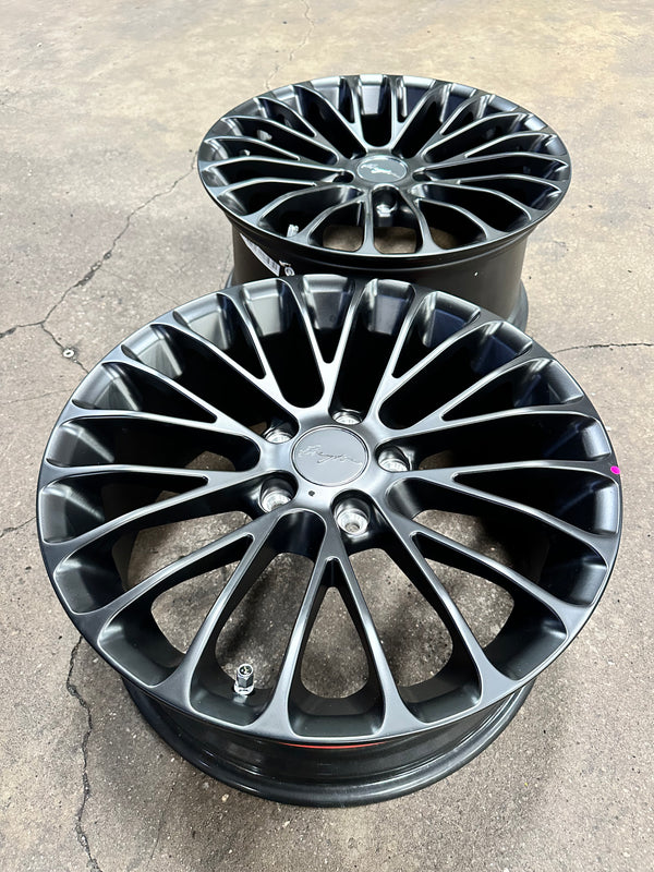 New 18x7.5 ET45 18x8.5J ET48 Breyton LS (4 wheels) Matte Black 5X120