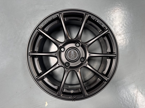New 15X7 ET35 Raxer RP10X (4 wheel) 4X114.3 Graphite