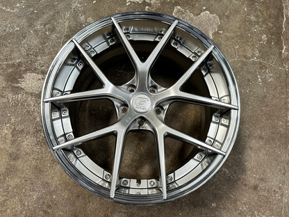 New 20x8.5 ET30 20x10 ET40 G Forged GF08 (4 wheel) 5x112 Hyper Silver