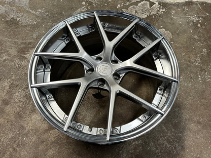 New 20x8.5 ET30 20x10 ET40 G Forged GF08 (4 wheel) 5x112 Hyper Silver