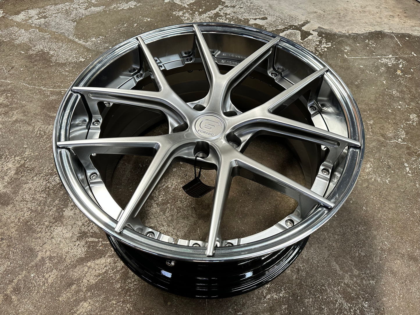 New 20x8.5 ET30 20x10 ET40 G Forged GF08 (4 wheel) 5x112 Hyper Silver