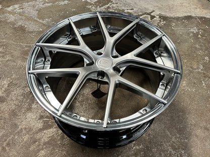 New 20x8.5 ET30 20x10 ET40 G Forged GF08 (4 wheel) 5x112 Hyper Silver