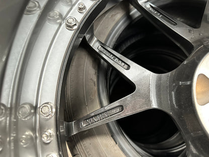 New 20x8.5 ET30 20x10 ET40 G Forged GF08 (4 wheel) 5x112 Hyper Silver