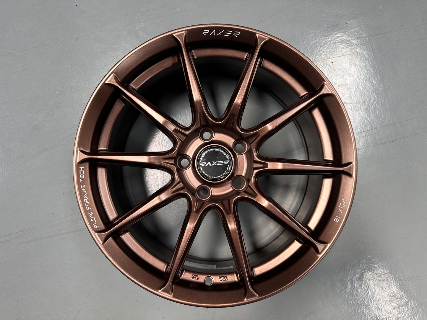 New 17X7.5 ET40 Raxer VOX10 (4 wheel) 5X114.3 Bronze