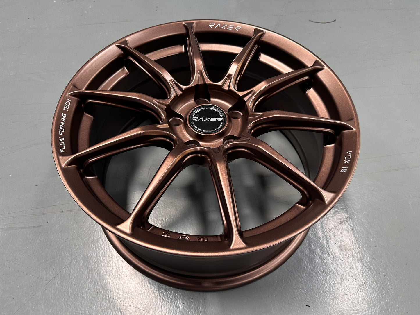 New 17X7.5 ET40 Raxer VOX10 (4 wheel) 5X114.3 Bronze
