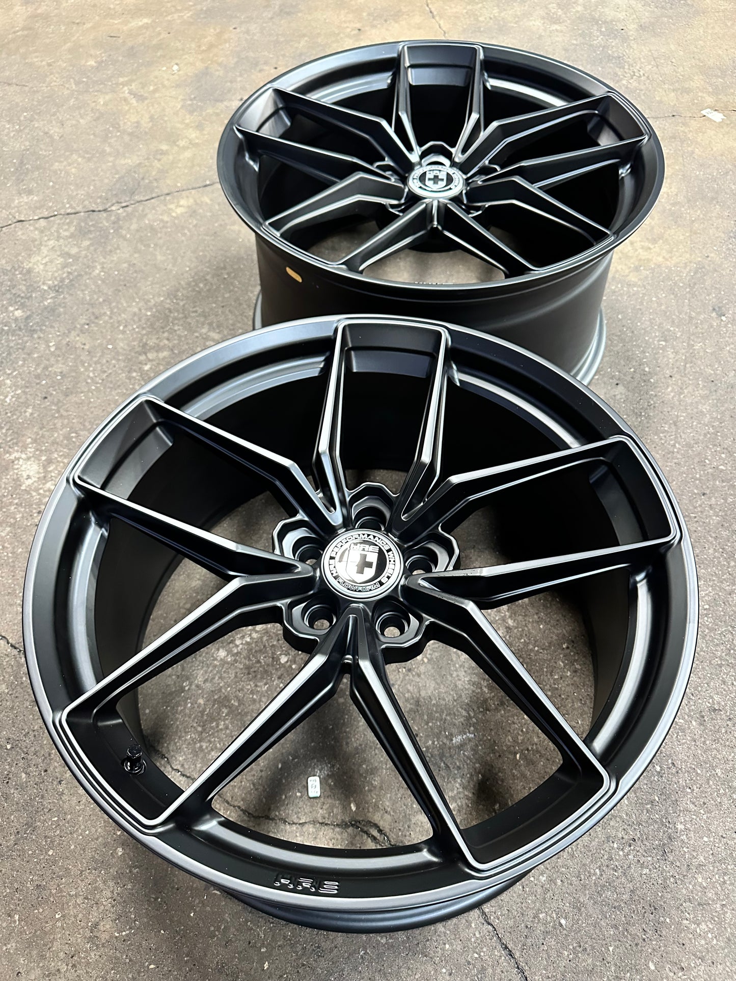 New 20x9 ET25 20x10 ET35 HRE FF21 (4 wheel) 5x112 Tarmac
