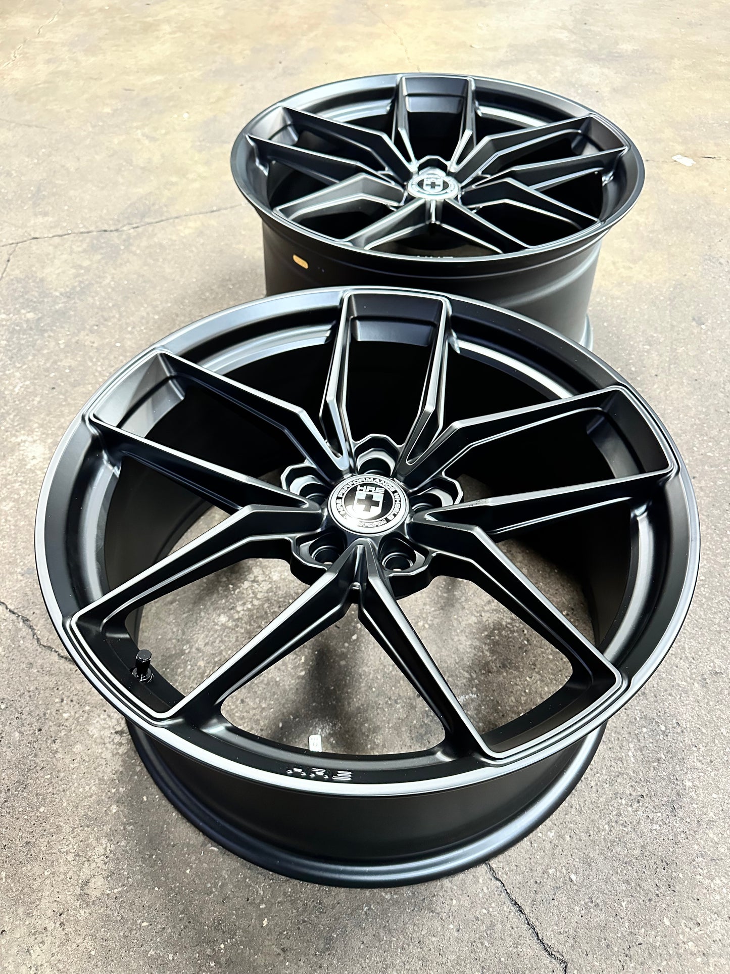 New 20x9 ET25 20x10 ET35 HRE FF21 (4 wheel) 5x112 Tarmac