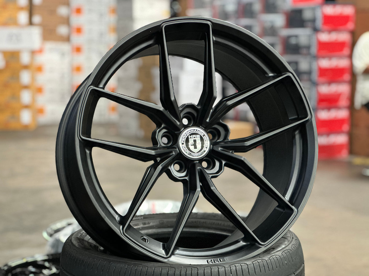 [Bundle] 20x9 ET25 HRE FF21 (2 wheel) 5x112 Tarmac