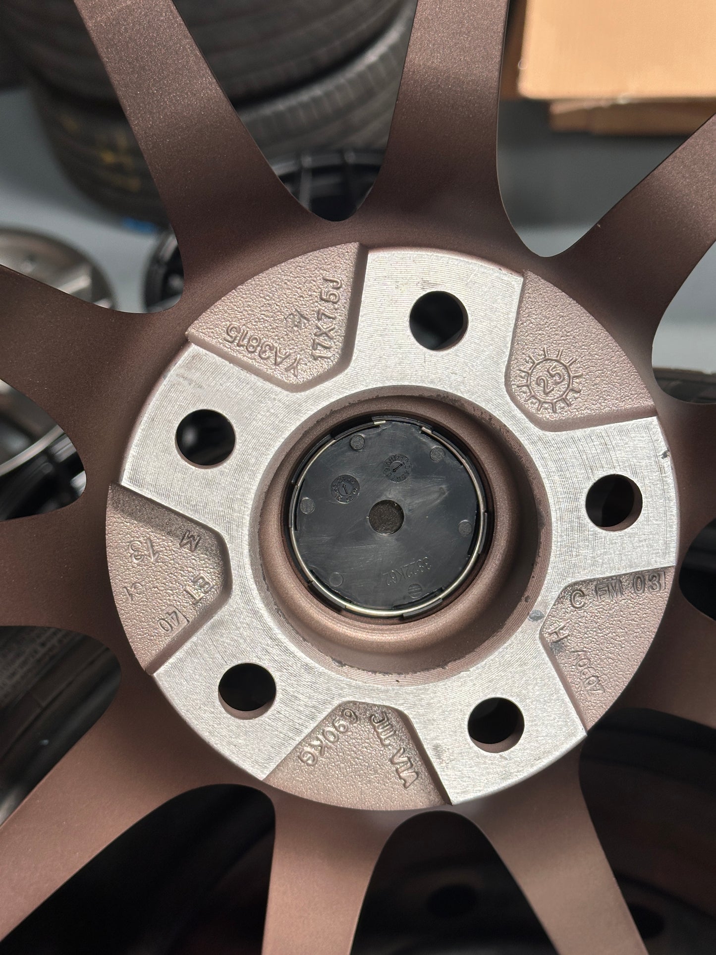 New 17X7.5 ET40 Raxer VOX10 (4 wheel) 5X114.3 Bronze