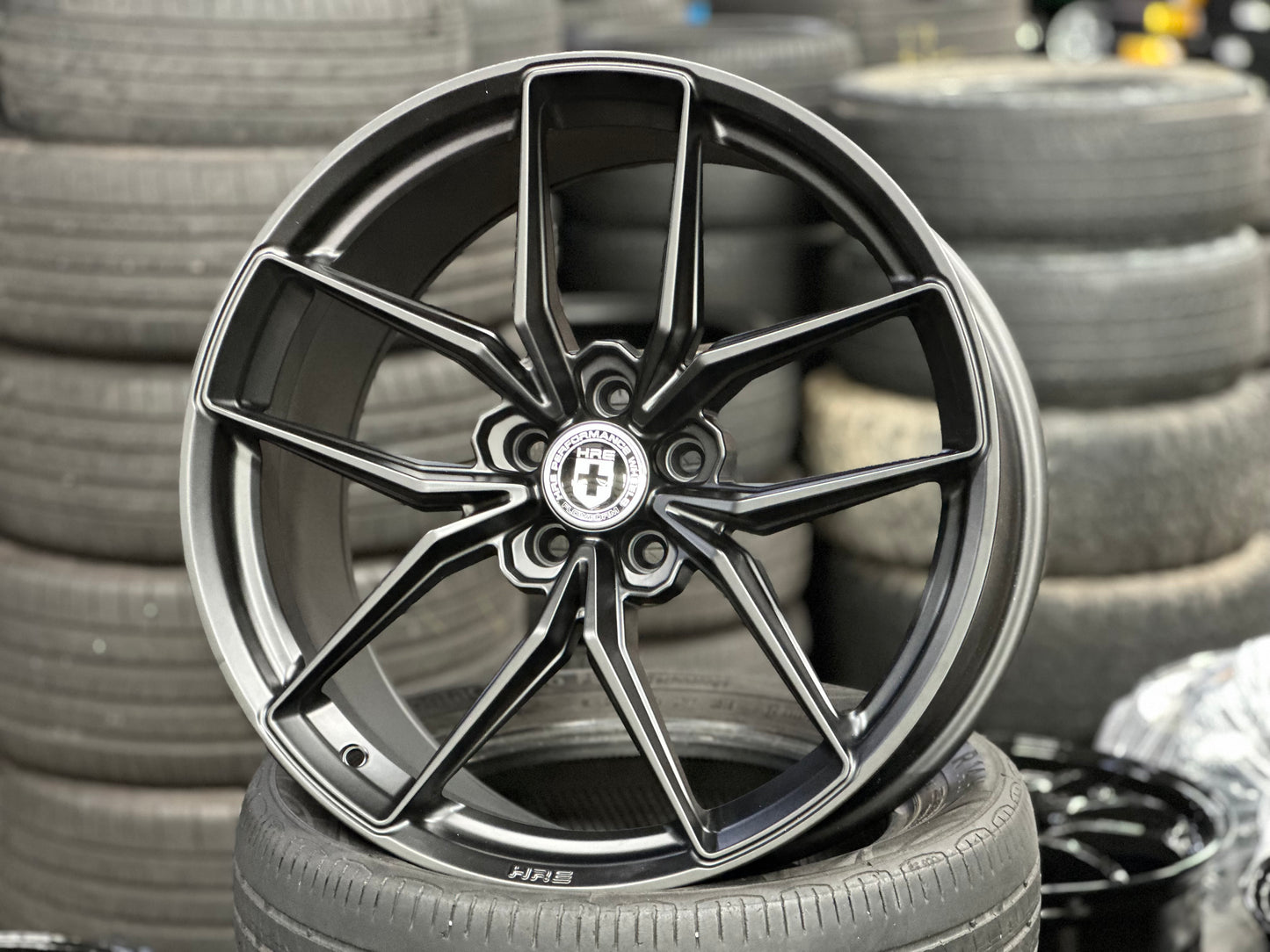 New 20x9 ET25 20x10 ET35 HRE FF21 (4 wheel) 5x112 Tarmac