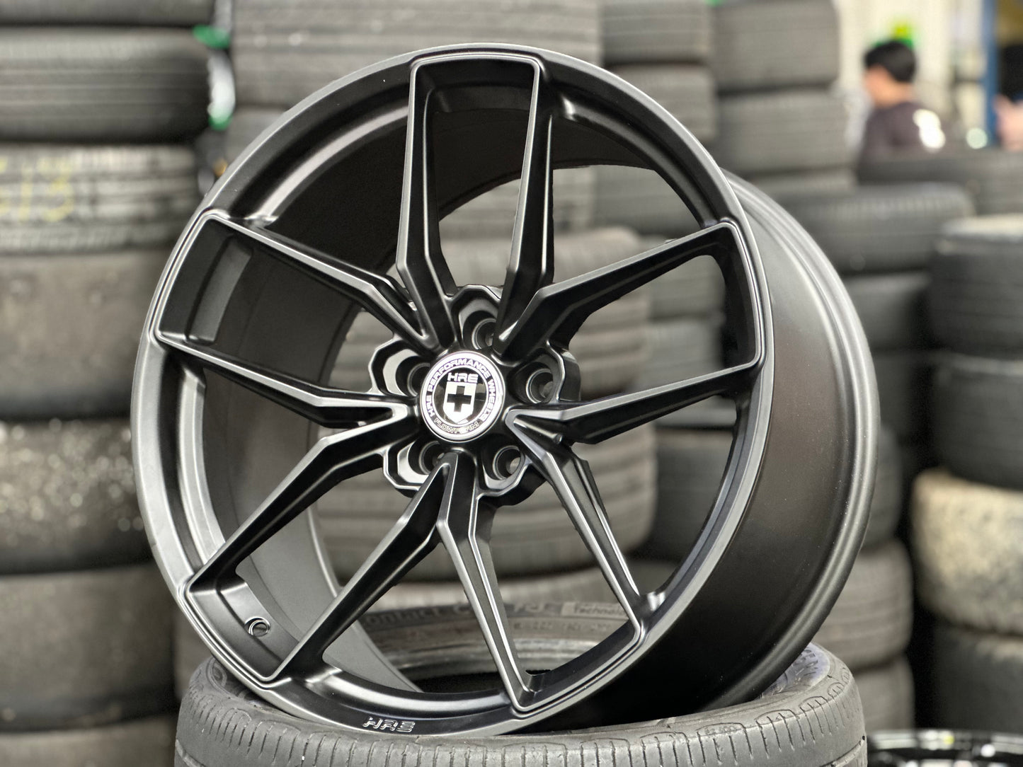 New 20x9 ET25 20x10 ET35 HRE FF21 (4 wheel) 5x112 Tarmac