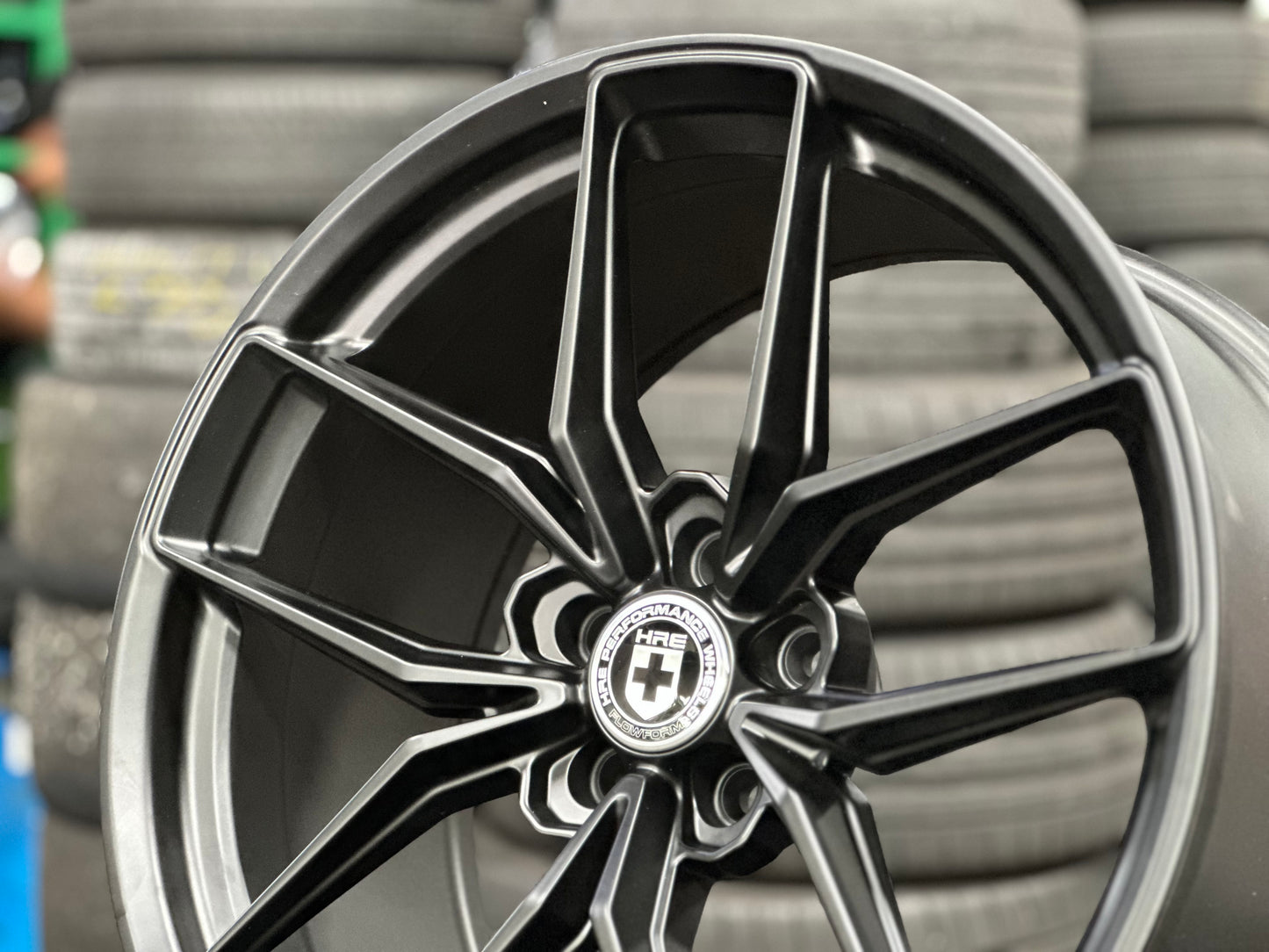 New 20x9 ET25 20x10 ET35 HRE FF21 (4 wheel) 5x112 Tarmac