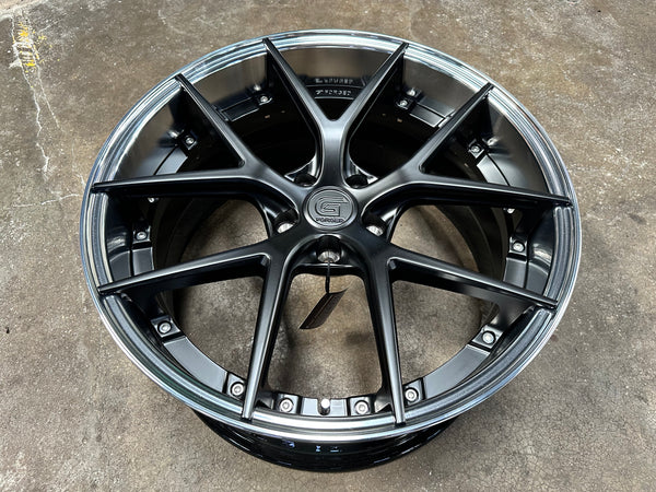New 20x8.5 ET30 20x10 ET40 G Forged GF08 (2 wheel) 5x112 Matt Black