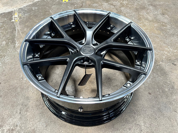 New 20x8.5 ET30 20x10 ET40 G Forged GF08 (2 wheel) 5x112 Matt Black