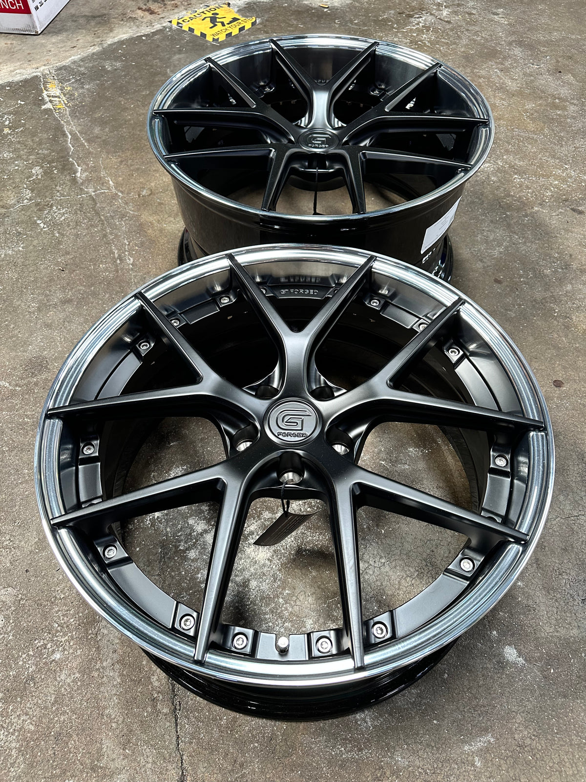 New 20x8.5 ET30 20x10 ET40 G Forged GF08 (2 wheel) 5x112 Matt Black