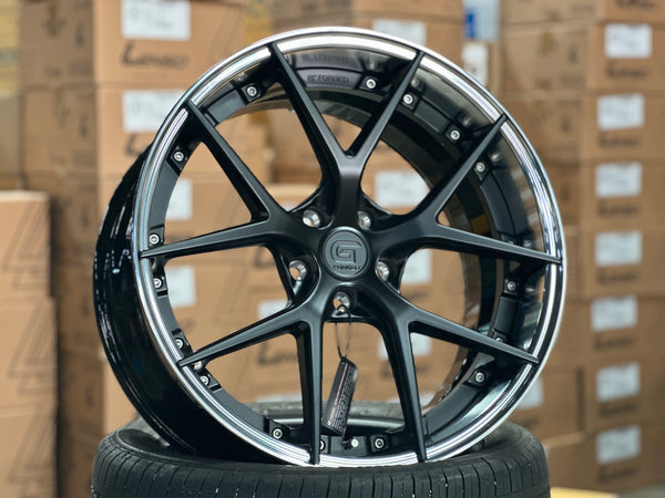 New 20x8.5 ET30 20x10 ET40 G Forged GF08 (2 wheel) 5x112 Matt Black