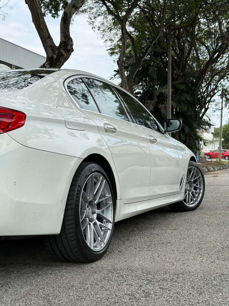 New 19x8.5 ET25 19x9.5 ET35 Motec MCR3 Flow Formed Rim 5x112 Black (4 Wheels)