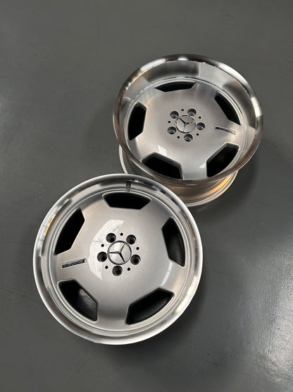 New 19x8.5 ET35 19x9.5 ET35 Tyrim Mercedes Monoblock (4 wheels) Silver 5X112