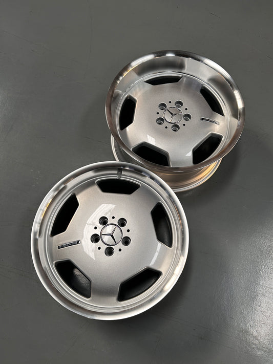 New 19x8.5 ET35 19x9.5 ET35 Tyrim Mercedes Monoblock (4 wheels) Silver 5X112