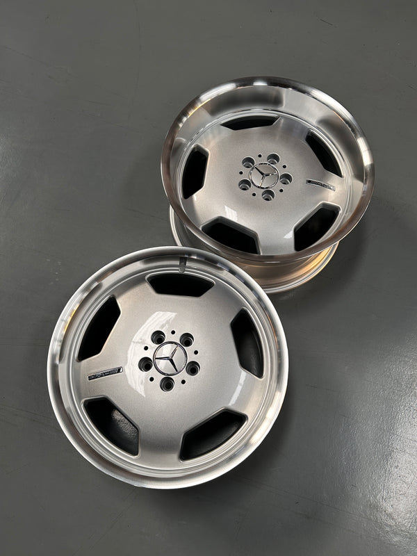 New 19x8.5 ET35 19x9.5 ET35 Tyrim Mercedes Monoblock (4 wheels) Silver 5X112