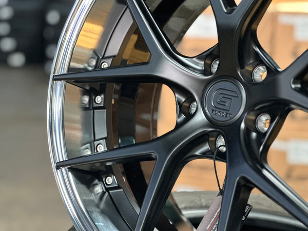New 20x8.5 ET30 20x10 ET40 G Forged GF08 (2 wheel) 5x112 Matt Black