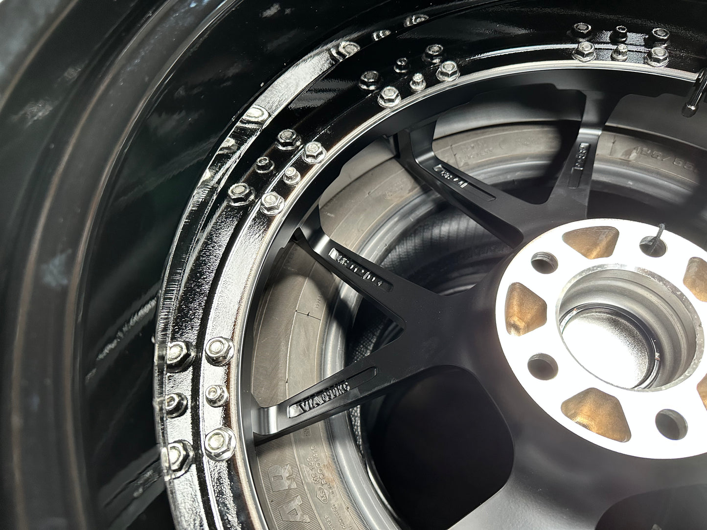 New 20x8.5 ET30 20x10 ET40 G Forged GF08 (2 wheel) 5x112 Matt Black