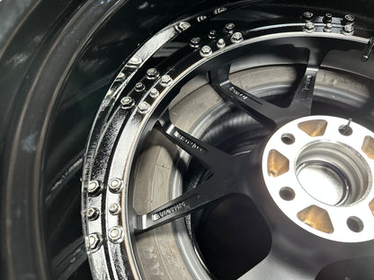 New 20x8.5 ET30 20x10 ET40 G Forged GF08 (2 wheel) 5x112 Matt Black