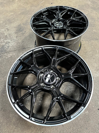 New 18x8J ET40 18.9J ET45 AMG GT (4 wheels) BLACK 5X112