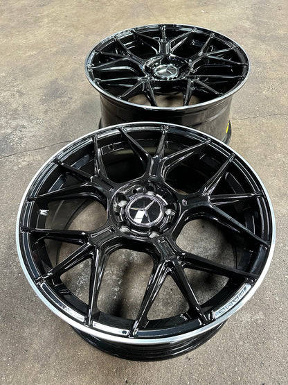 New 18x8J ET40 18.9J ET45 AMG GT (4 wheels) BLACK 5X112