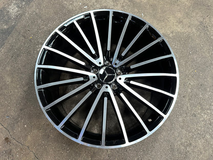 New 20x8.5 ET30 20x9.5 ET38 AMG Multispoke (4 wheel) 5x112 Gloss Black PF