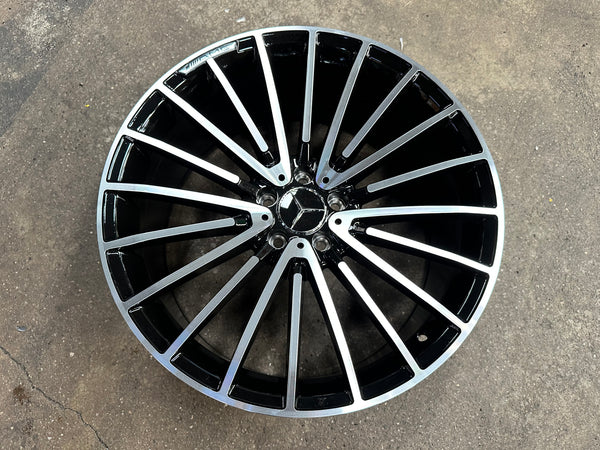 New 20x8.5 ET30 20x9.5 ET38 AMG Multispoke (4 wheel) 5x112 Gloss Black PF