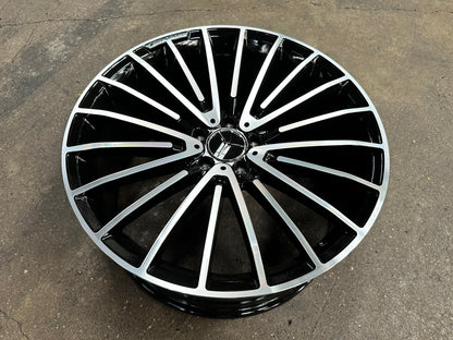 New 20x8.5 ET30 20x9.5 ET38 AMG Multispoke (4 wheel) 5x112 Gloss Black PF