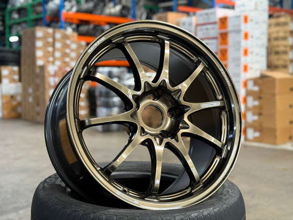 New 18x9.5 ET45 Rays Volk Racing CE28N Plus Rim (4 wheel) Shining Bronze Metal 5x120