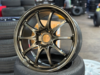New 18x9.5 ET45 Rays Volk Racing CE28N Plus Rim (4 wheel) Shining Bronze Metal 5x120