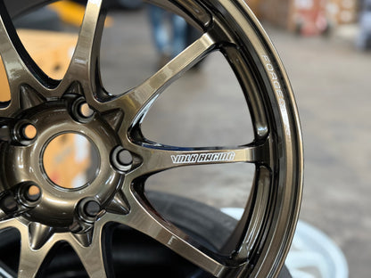 New 18x9.5 ET45 Rays Volk Racing CE28N Plus Rim (4 wheel) Shining Bronze Metal 5x120