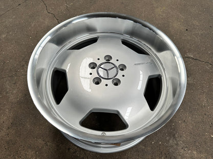 New 18X8 ET35 18x9 ET30 Mecedes Design Monoblock Rim (4 wheel) Gloss Silver 5X112