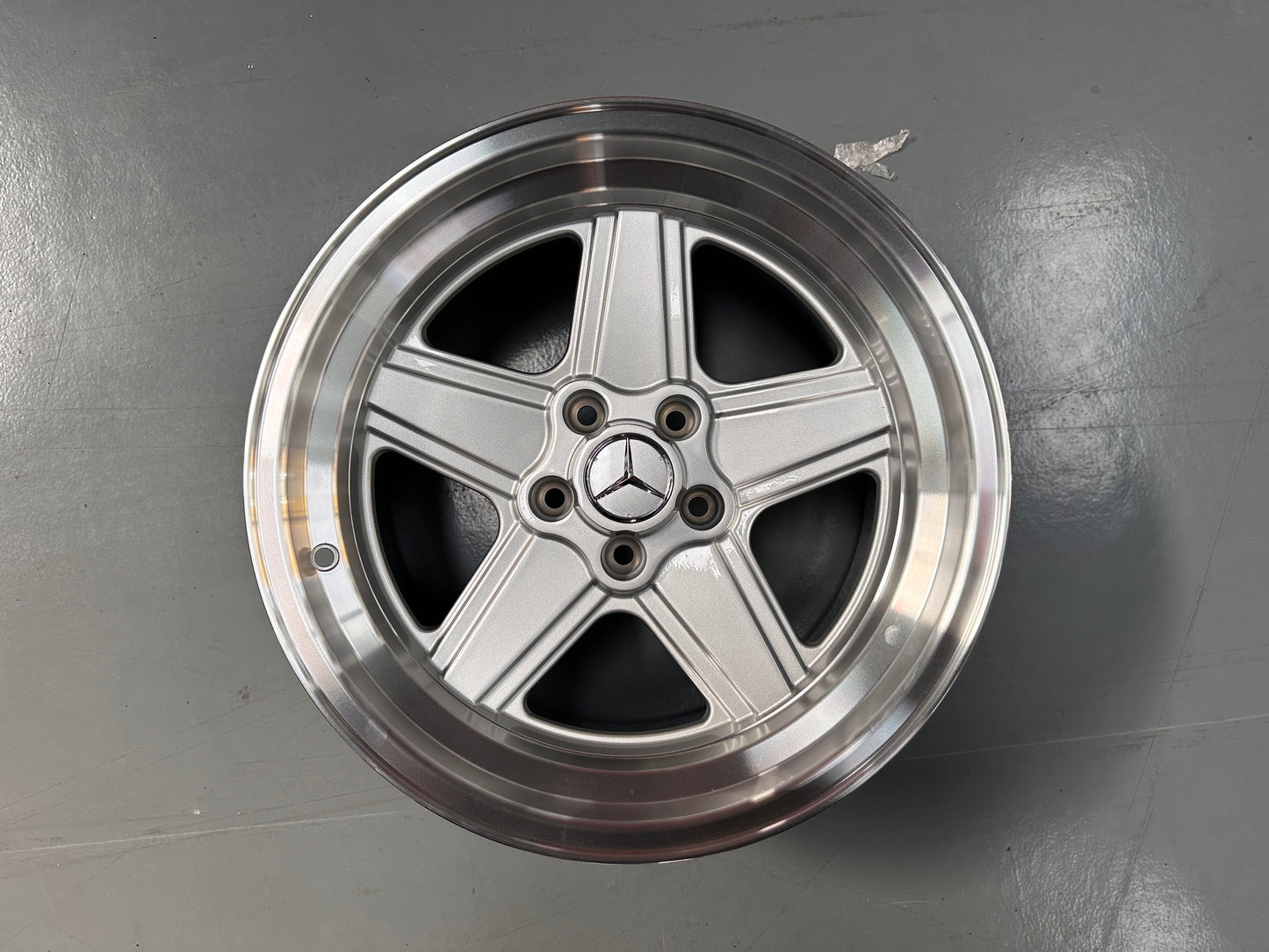 New 17X8 ET12 17X9 ET12 Mercedes Penta Design (4 wheel) Silver 5X112