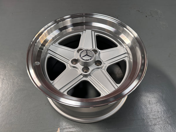 New 17X8 ET12 17X9 ET12 Mercedes Penta Design (4 wheel) Silver 5X112