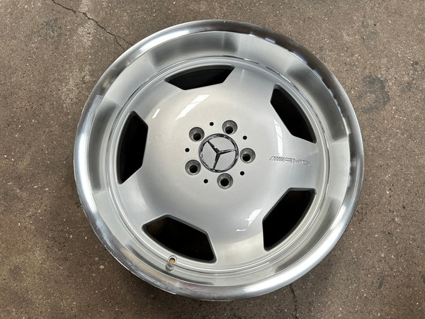 New 18X8 ET25 18X9 ET25 Monoblock AMG (4 wheel) Silver 5X112