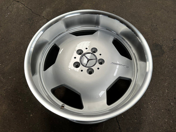 New 18X8 ET25 18X9 ET25 Monoblock AMG (4 wheel) Silver 5X112