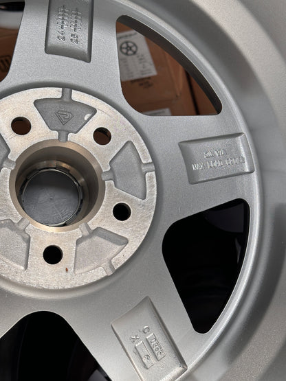 New 17X8 ET12 17X9 ET12 Mercedes Penta Design (4 wheel) Silver 5X112