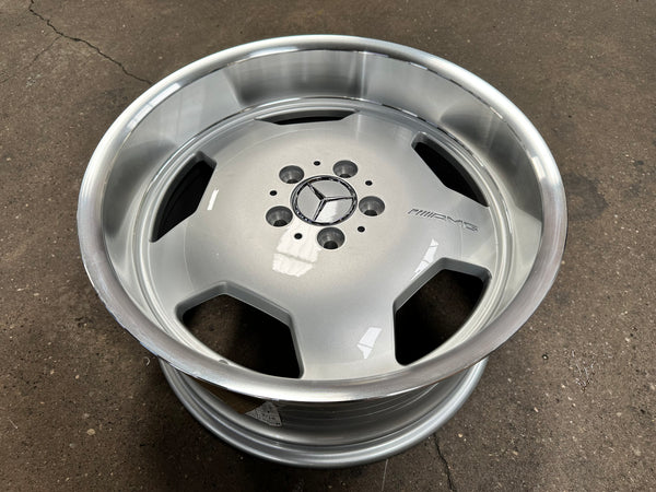 New 18X8 ET25 18X9 ET25 Monoblock AMG (4 wheel) Silver 5X112