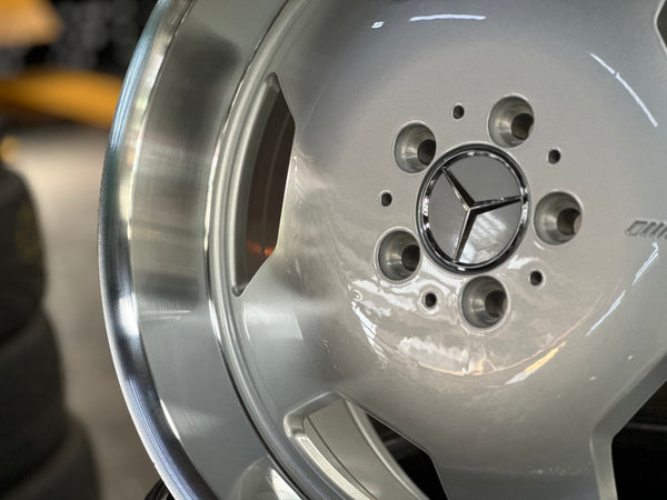 New 18X8 ET25 18X9 ET25 Monoblock AMG (4 wheel) Silver 5X112