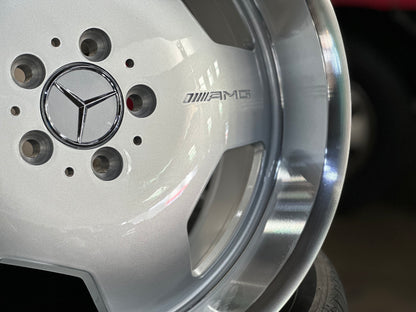 New 18X8 ET25 18X9 ET25 Monoblock AMG (4 wheel) Silver 5X112