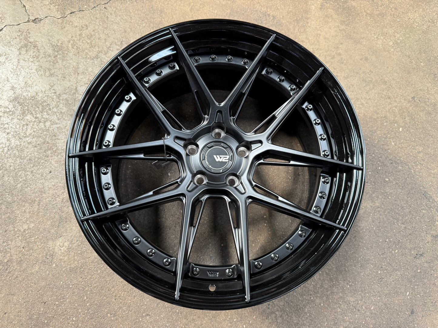 New 20x8.5 ET30 20x10 ET40 W2 Wheel W2C (4 wheel) 5x114.3 Gloss Black
