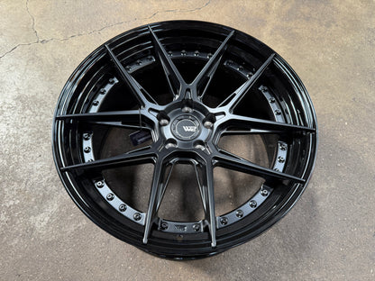 New 20x8.5 ET30 20x10 ET40 W2 Wheel W2C (4 wheel) 5x114.3 Gloss Black