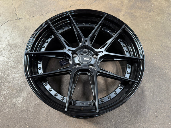 New 20x8.5 ET30 20x10 ET40 W2 Wheel W2C (4 wheel) 5x114.3 Gloss Black