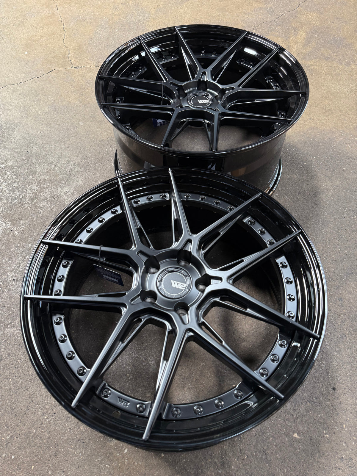 New 20x8.5 ET30 20x10 ET40 W2 Wheel W2C (4 wheel) 5x114.3 Gloss Black