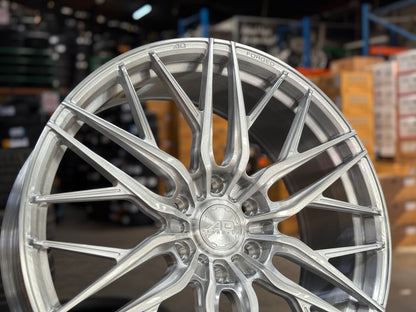 New 22x9 ET45 AD Wheel Forged 116 Land Cruiser LC300 Rim (4 wheel) Silver Brushed 6x139.7