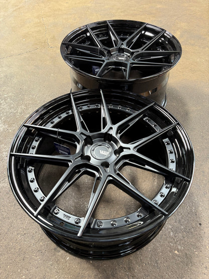 New 20x8.5 ET30 20x10 ET40 W2 Wheel W2C (4 wheel) 5x114.3 Gloss Black
